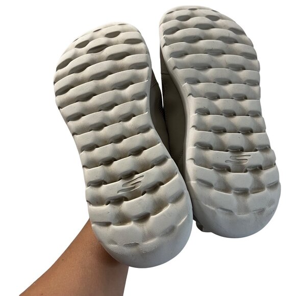 Skechers Mens Taupe Go Walk Gen 5 Slip On Loafer Comfort Shoes Size 9 - Picture 6 of 8